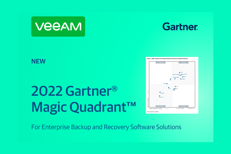 Veeam Gartner Magic Quadrant 2022